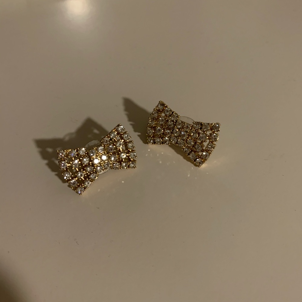 Kate Spade bow earrings